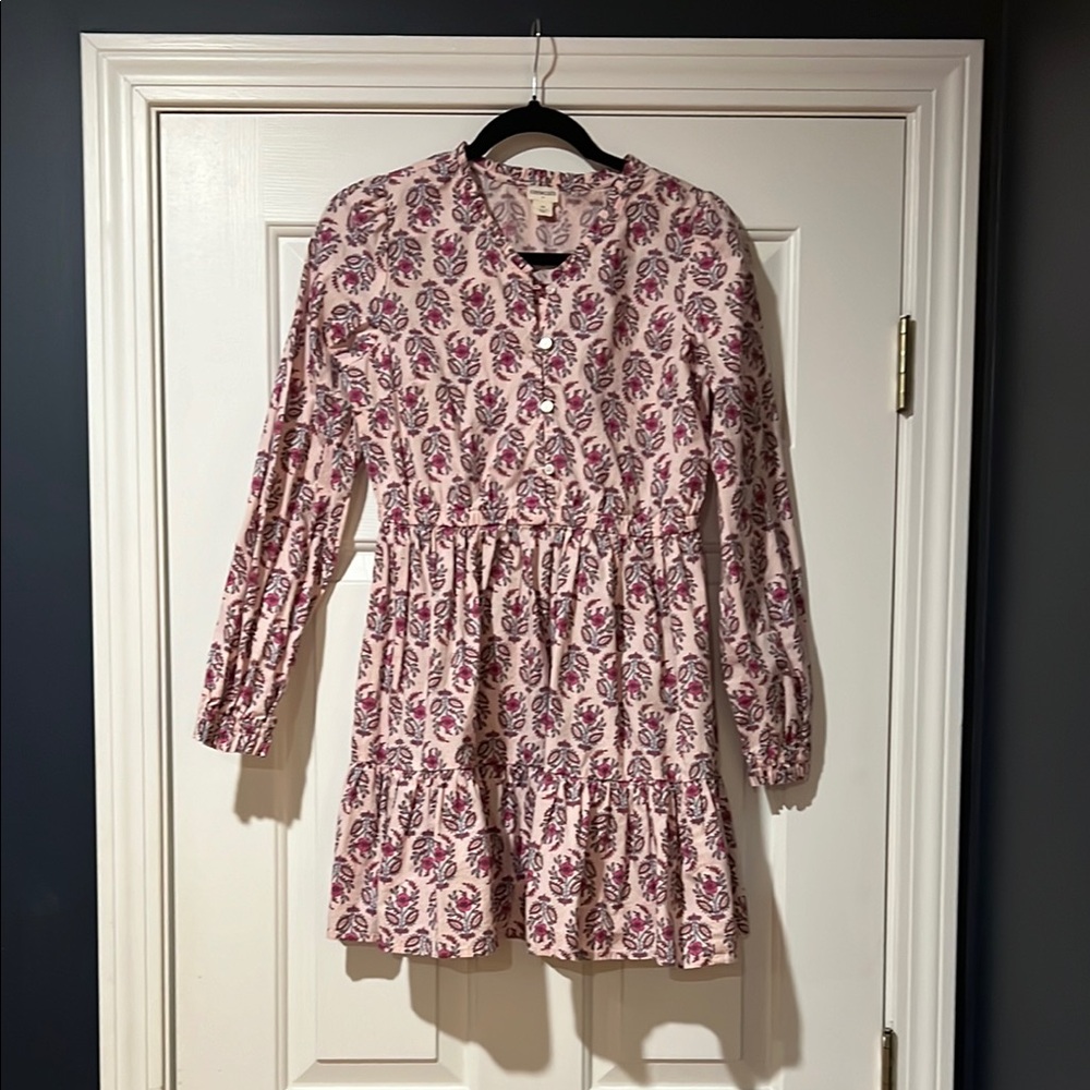 Crewcuts Pink Bishop Sleeve Sundress